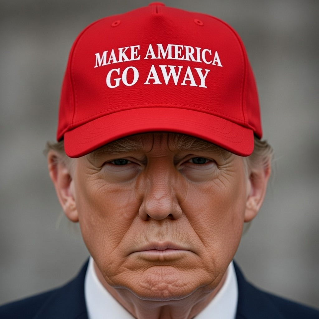 Make America Go Away czapka bejsbolówka